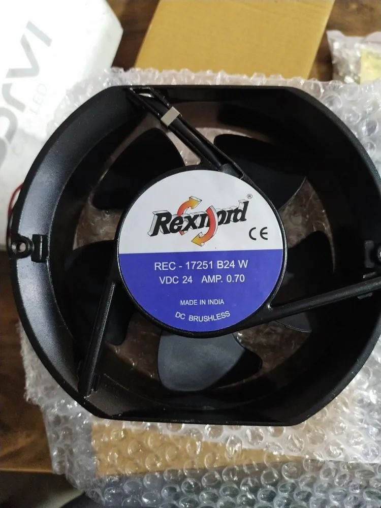 Rexnord REC-17251 B24 W VDC 24 AMP 0.70 17251mm Axial Cooling Fan