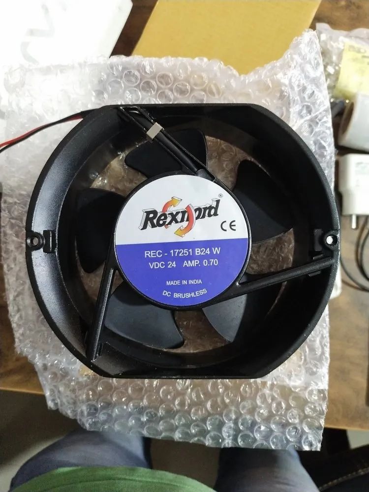 Rexnord REC-17251 B24 W VDC 24 AMP 0.70 17251mm Axial Cooling Fan