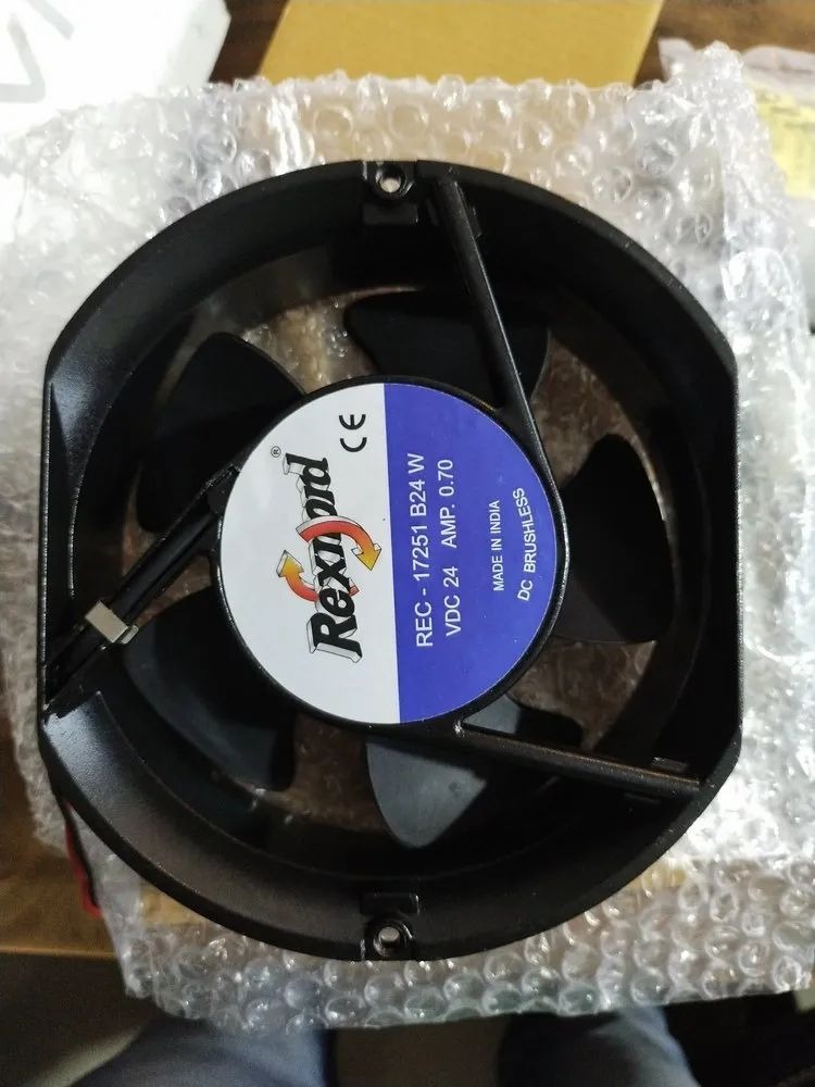 Rexnord REC-17251 B24 W VDC 24 AMP 0.70 17251mm Axial Cooling Fan