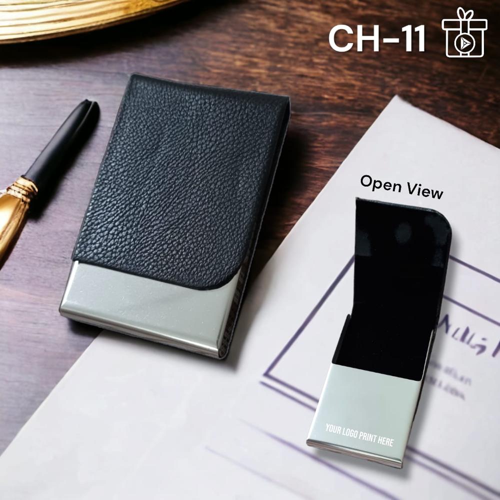 Leatherette Steel Card Holder - Capacity: 15 To 20 Pcs/hr