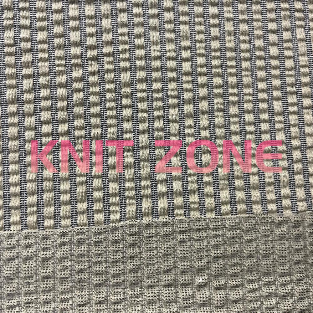 Auto Stripe Single Jersey Fabric - Attributes: Washable