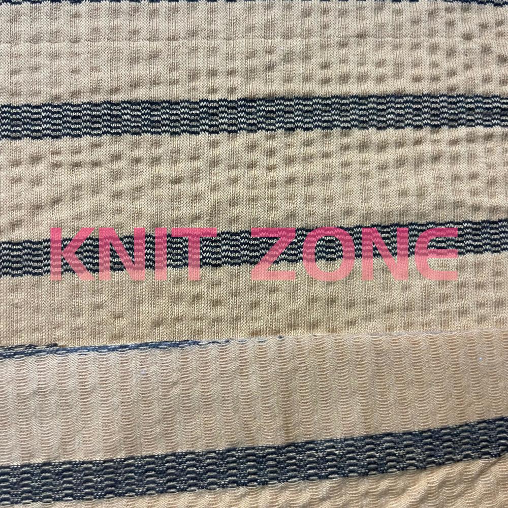 Auto Stripe Single Jersey Fabric - Attributes: Washable