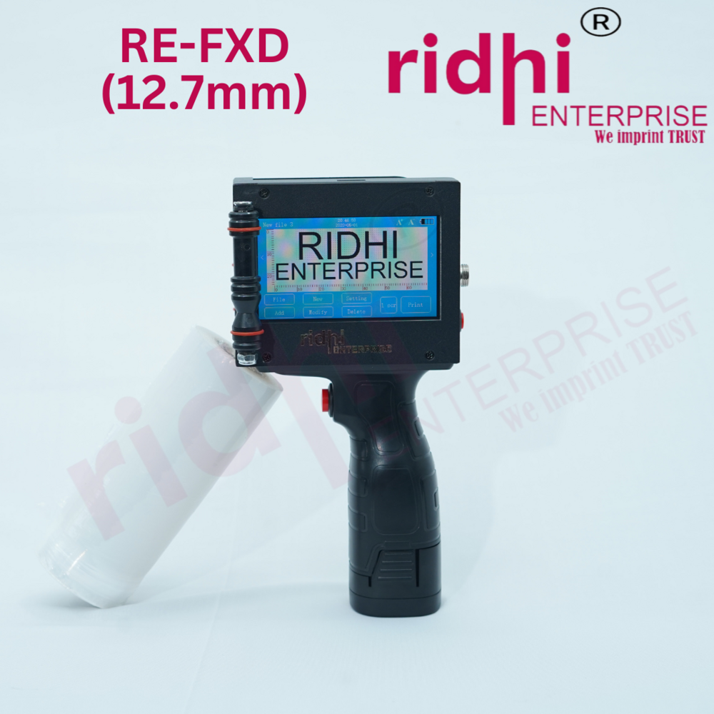 Ridhi Fxd-1 Handheld 1 Inch Printer - Automatic Grade: Semi-automatic