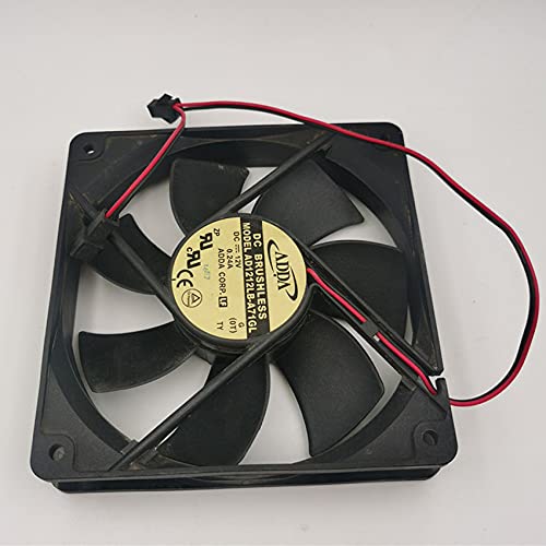 ADDA AD1212LB-A71GL 12V 0.24A 12CM 8025mm Chassis Power Supply Silent Cooling Fan