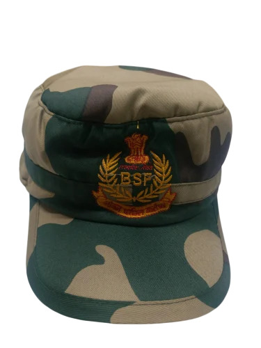 Bsf Camouflage Cap - Color: Army
