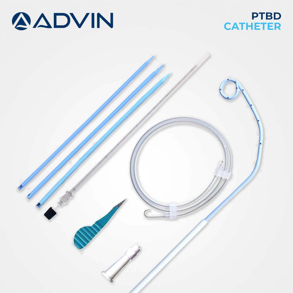 Ptbd Catheter - Single Use, Sterile Indwelling Design | Enhanced Patient Comfort, Smooth Surface For Better Insertion, Manual Operation