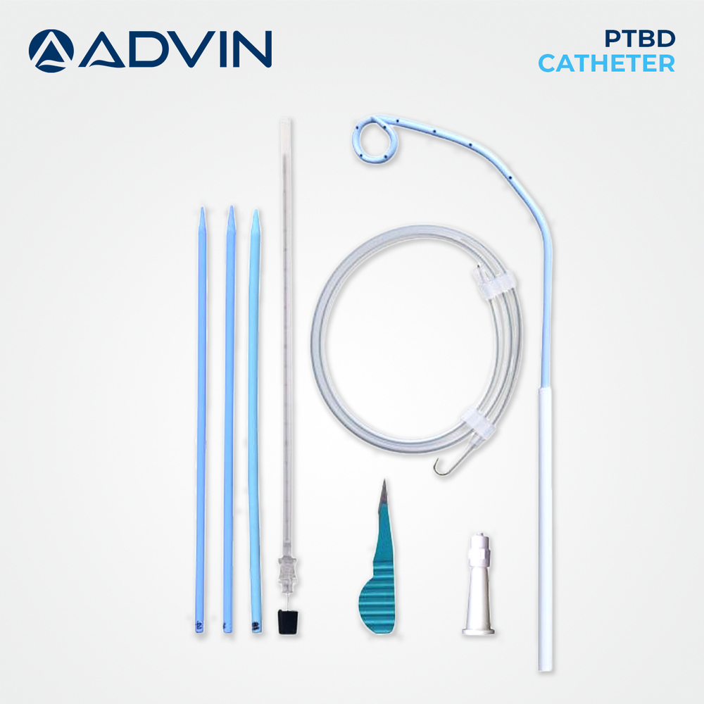 Ptbd Catheter - Single Use, Sterile Indwelling Design | Enhanced Patient Comfort, Smooth Surface For Better Insertion, Manual Operation