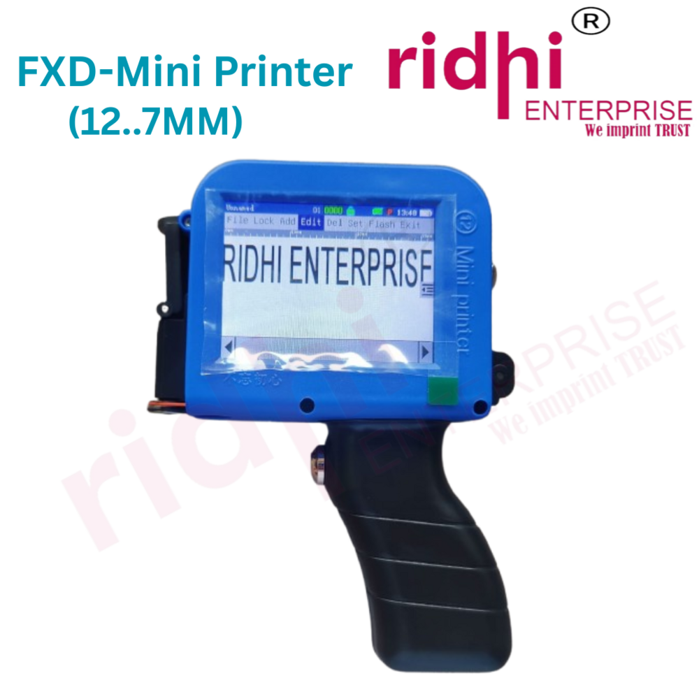 Ridhi Mini Printer Thermal batch coding machine