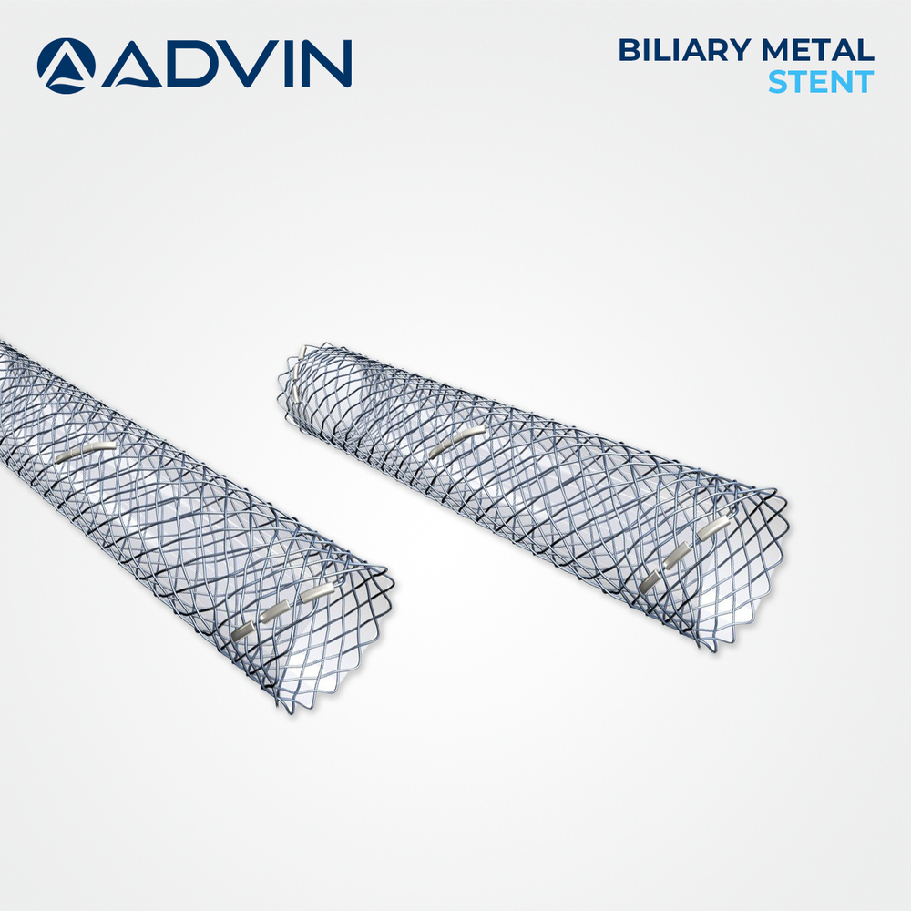 Biliary Metal Stent - Steel Construction, Manual Operation For Obstructive Jaundice Relief | Real-time Hospital Use, New Condition