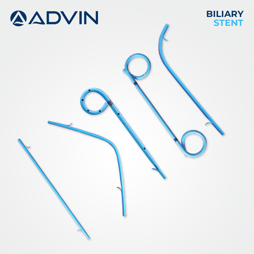Biliary Stent - Color: Blue