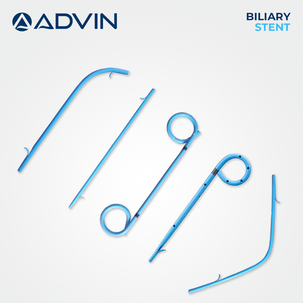 Biliary Stent - Color: Blue