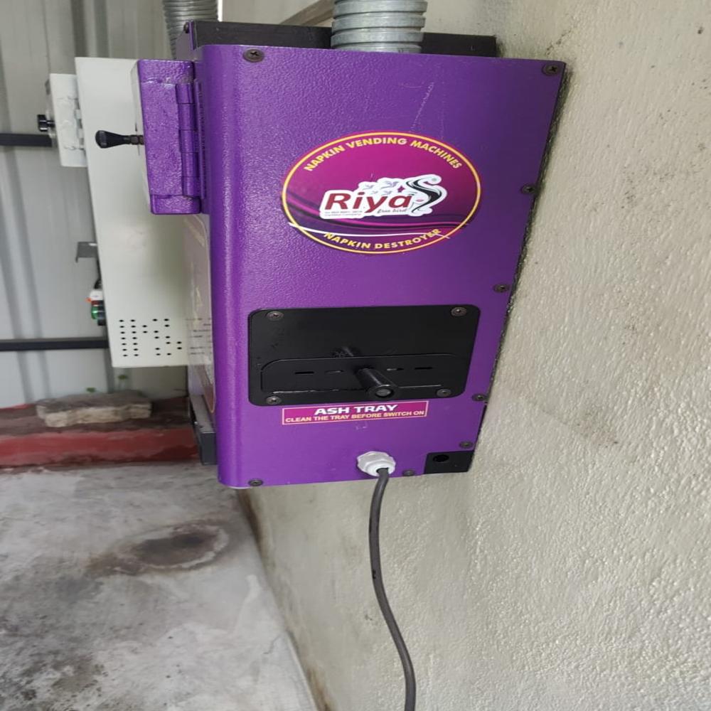 Napkin Destroyer Machine - Color: Brown