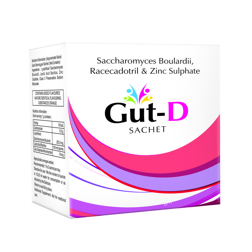 Saccharomyces Boulardii Lactic Acid Bacillus Zinc Sulphate Sachet
