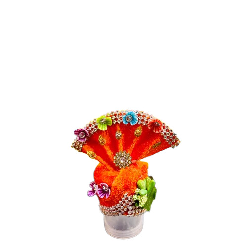 Laddu Gopal Velvet Pagri - Color: Multicolour