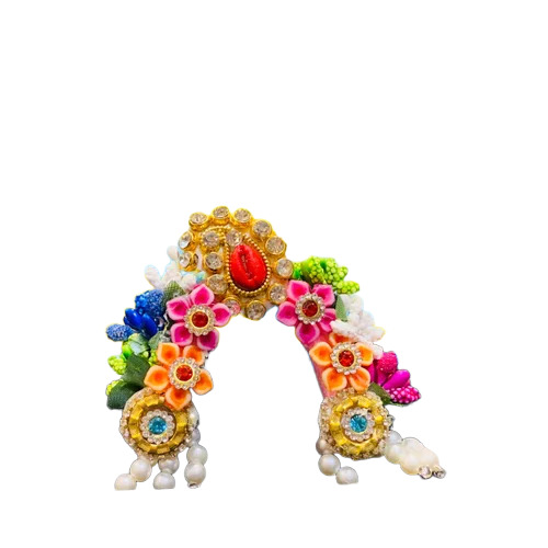 Flower Chandrika For Radha Rani - Color: Multicolour