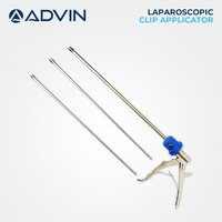 Laparoscopic Clip Applicator Advin - Durable Stainless Steel, Compatible With Various Clip Sizes - Ergonomic Handle, Precision Tip For Secure Application
