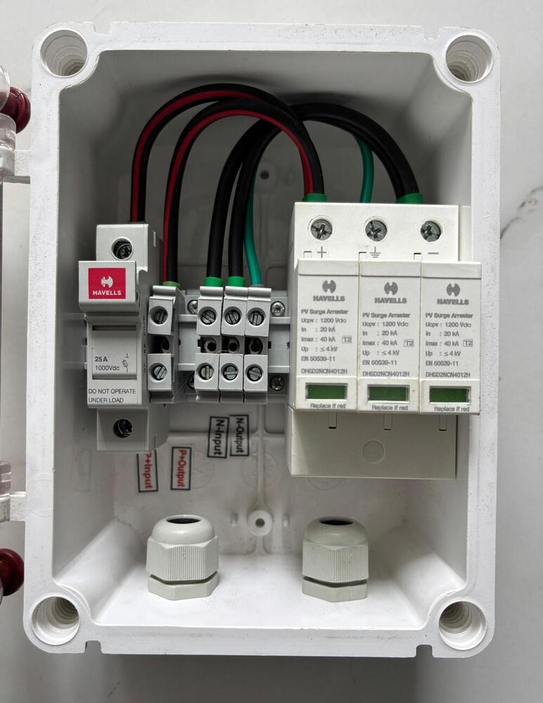 Solar DCDB 1 in 1 out 1200v Havells