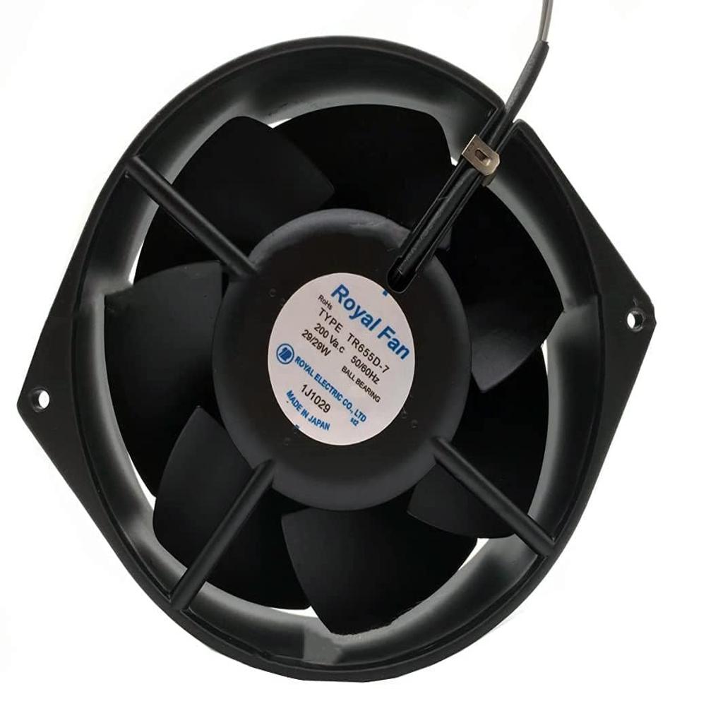 ROYAL FAN TR655D-7 AC200V 29W 15055mm High Temperature Resistant Cooling Fan
