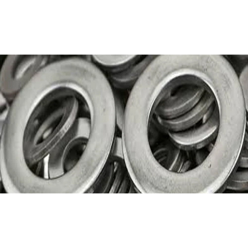 4 Mm Mild Steel Washer - Color: Silver
