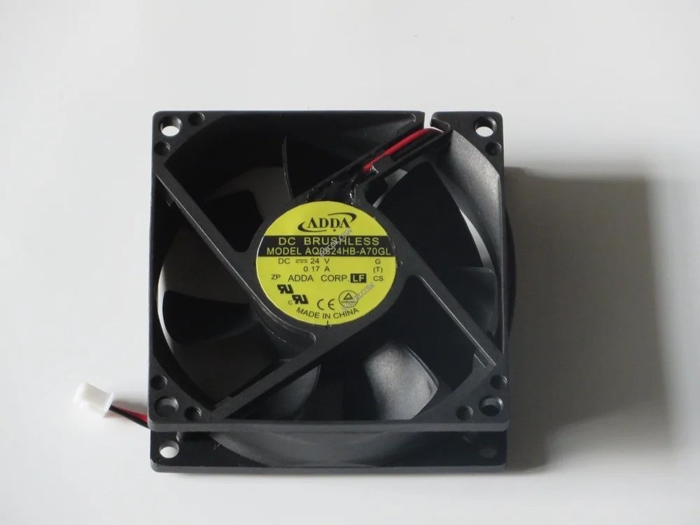 ADDA AQ0824HB-A70GL 24V DC 0.16A 8025mm Axial Cooling Fan