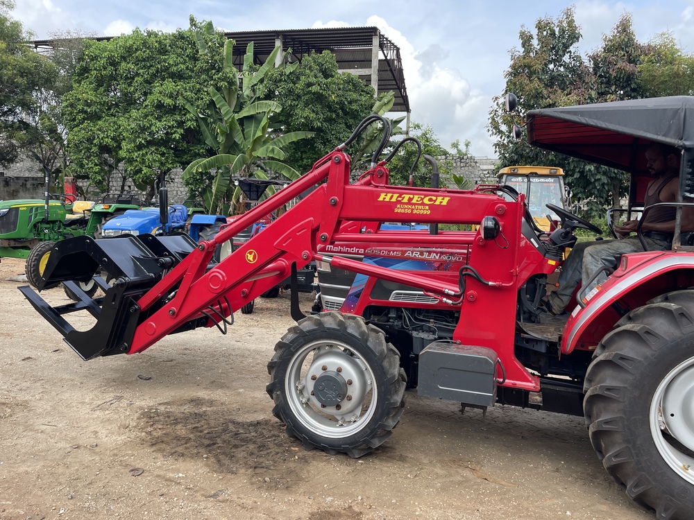 Wood Log Grab Bucket - Finishing: Powder-coated Finish
