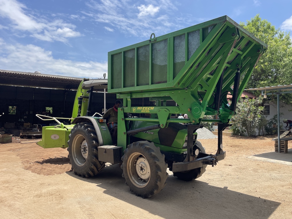 Harvester Cutter - Finishing: Powder-coated Finish