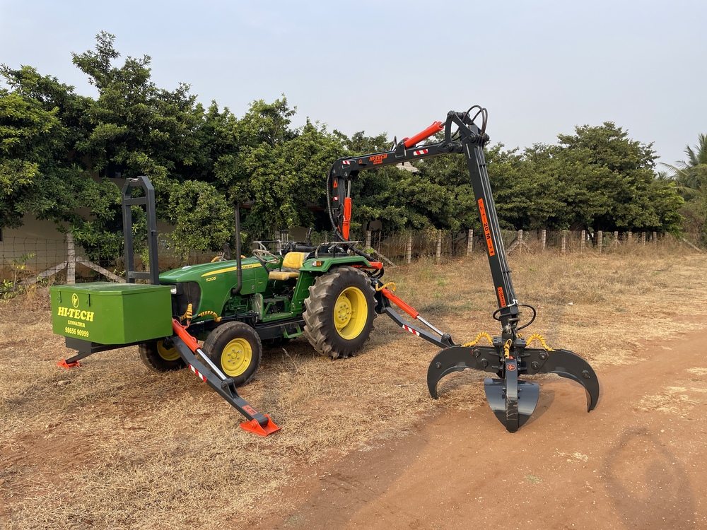 Orange Grapple - Finishing: Powder-coated Finish