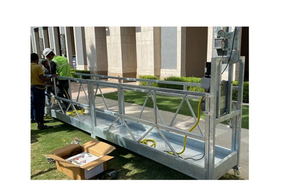 Pin Type Suspended Cradle System - Application: Construction