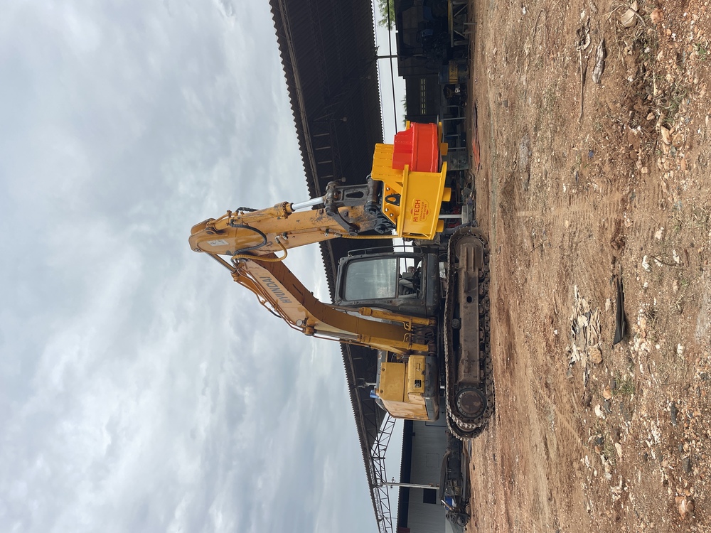Tree Cutter JCB Machine