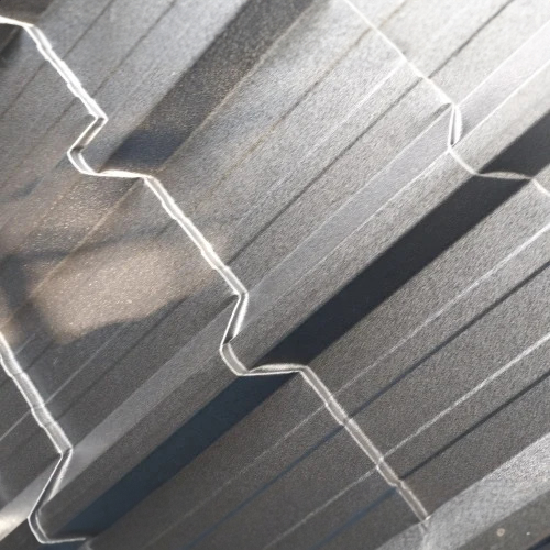 Tile Profile Roofing Sheet - Color: Grey