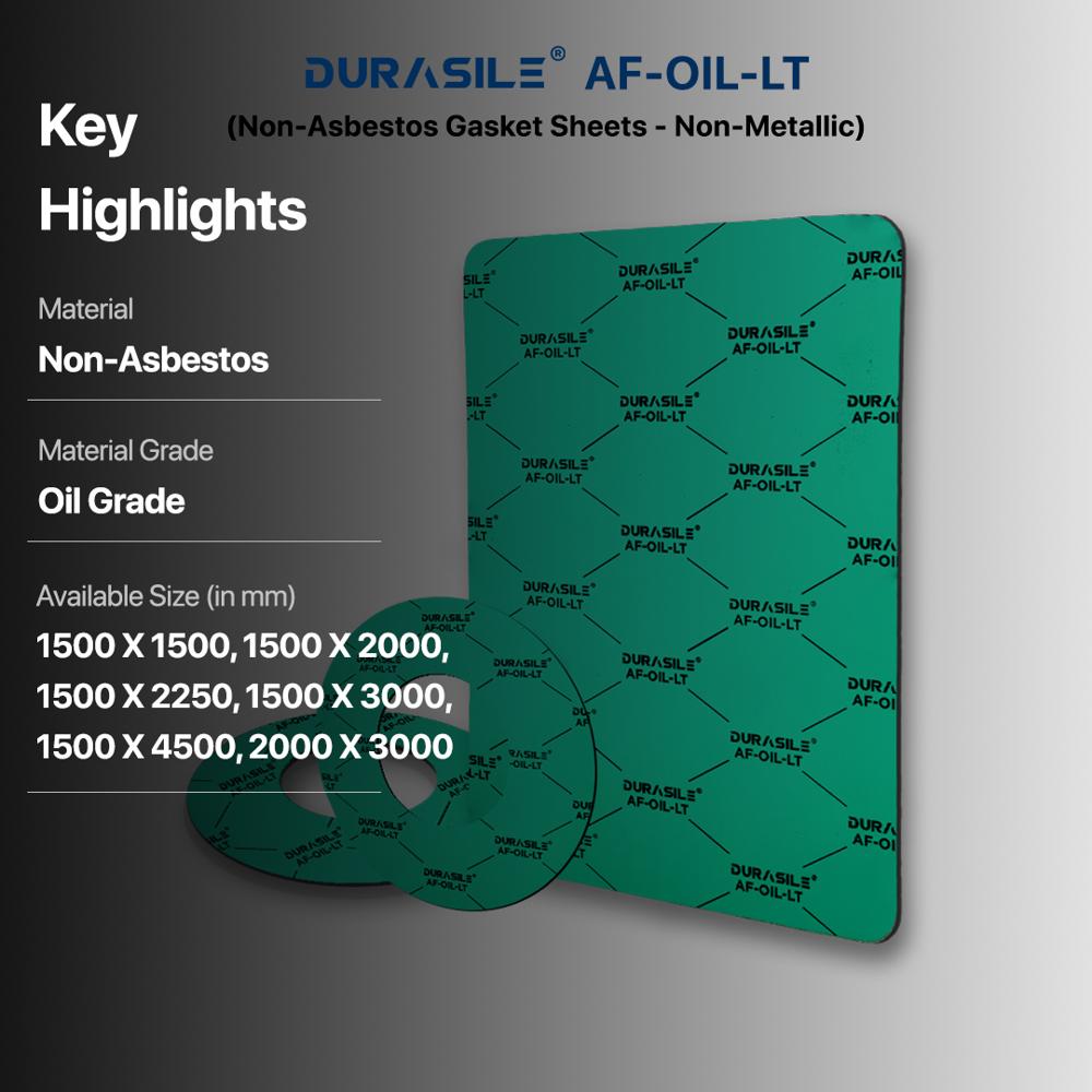 AF-OIL-LT Non Asbestos Gasket Sheets - Non-Metallic