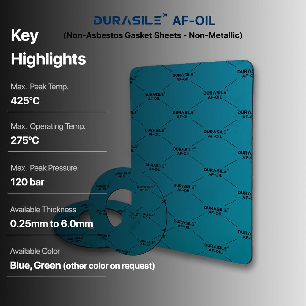 AF-OIL Non Asbestos Gasket Sheets - Non-Metallic