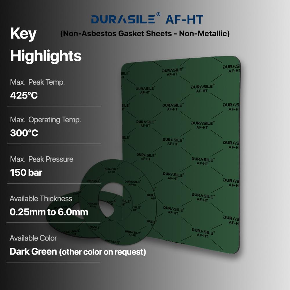 AF-HT Non Asbestos Gasket Sheets - Non-Metallic