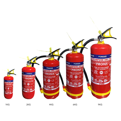 Abc Dry Chemical Based Fire Extinguisher - Color: Red