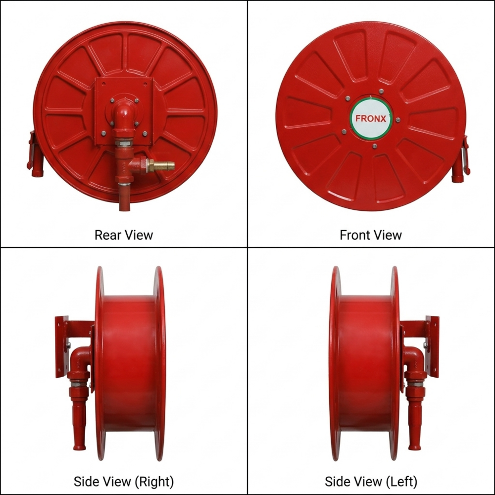Hose Reel Drum - Color: Red