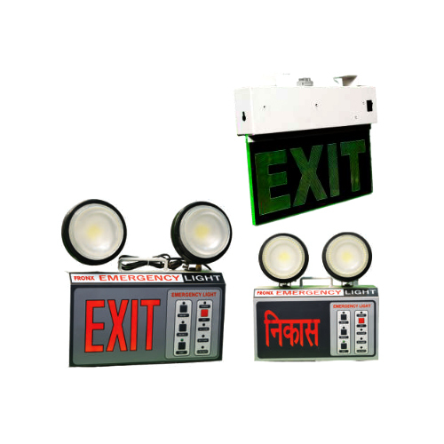 Emergency Light And Exit Signage - Application: Commercial Buildings