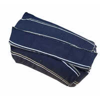 Navy Blue Kv School Uniform Collar Cuff Rib - Attributes: Light In Weight