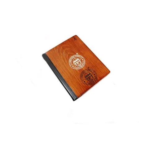 Wooden Menu Folder - Color: Brown