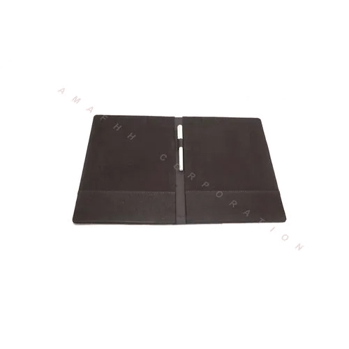 Vegan Leather Room Service Directory - Color: Black