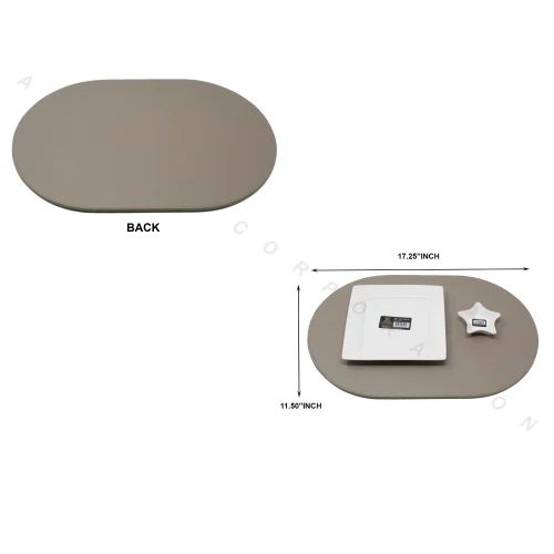 Dish Matt Available In Multiple Colour - Color: Grey