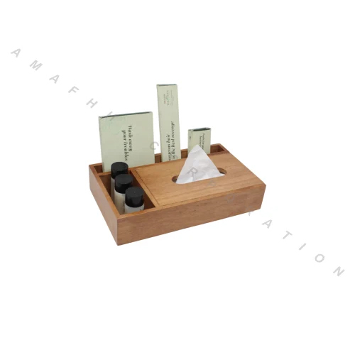 Hotel Amenity Box - Color: Brown