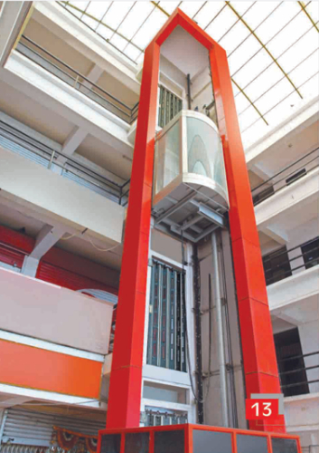 Commercial Hydraulic Elevator - Load Capacity: 450A 2000 Kg Kilograms (Kg)