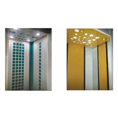 Powder Coated Elevator Cabin - Load Capacity: 450A 2000 Kg Kilograms (Kg)