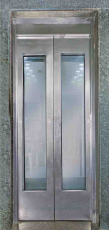 Big Vision Glass Door - Color: Silver