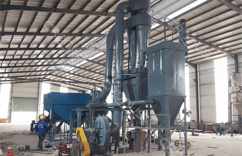 CaCO3 powder making plant raymond mill and supefine grinding mill