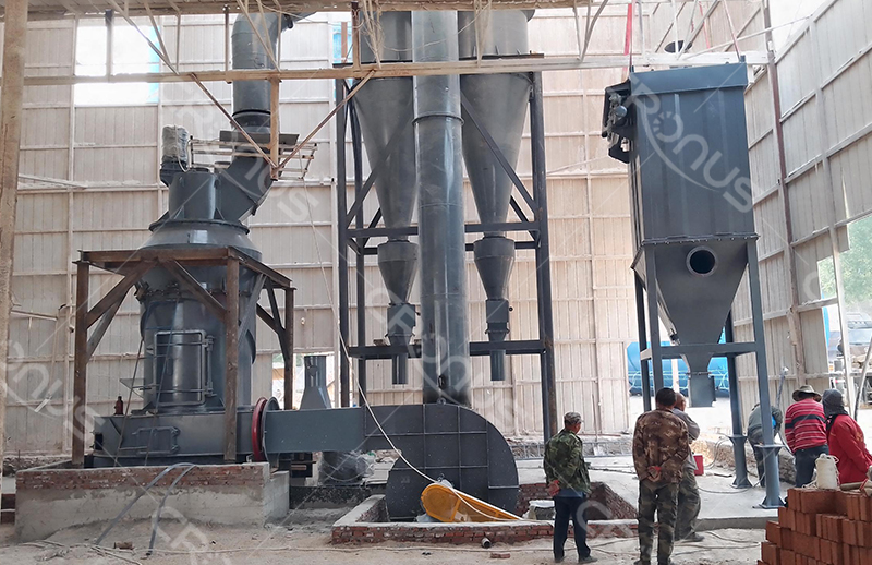 CaCO3 powder making plant raymond mill and supefine grinding mill