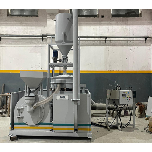 Pulverizer Machine - Mild Steel, Electric Powered, Industrial Grade Efficiency | Ideal For Grinding, Crushing, And Pulverizing Applications