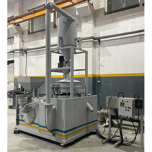 Pulverizer Machine - Mild Steel, Electric Powered, Industrial Grade Efficiency | Ideal For Grinding, Crushing, And Pulverizing Applications