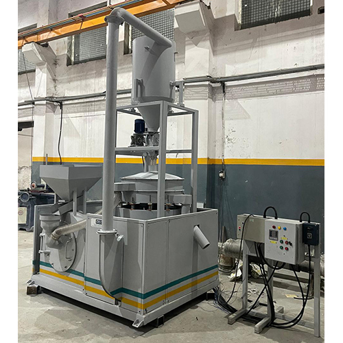 Pulverizer Machine - Mild Steel, Electric Powered, Industrial Grade Efficiency | Ideal For Grinding, Crushing, And Pulverizing Applications