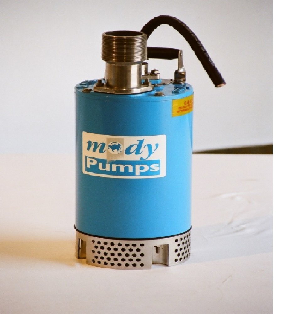 M120t Slim Line Portable Submersible Dewatering Pump - Color: Blue